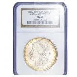 1882-O/S Morgan Silver Dollar NGC MS61 VAM-4