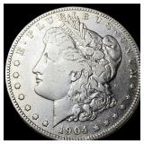 1904-S Silver Morgan Dollar LIGHTLY CIRCULATED