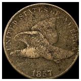 1857 Flying Eagle Cent LIGHTLY CIRCULATED
