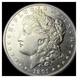 1901-S Silver Morgan Dollar CLOSELY UNCIRCULATED