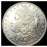 1888-S Silver Morgan Dollar CHOICE BU