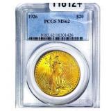 1926 $20 Gold Double Eagle PCGS MS62