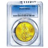1924 $20 Gold Double Eagle PCGS MS63
