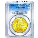 1900 $20 Gold Double Eagle PCGS MS63