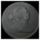 1801 Large Cent Draped Bust LIGHTLY CIRCULATED