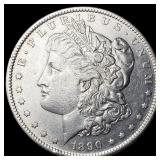 1890-S Silver Morgan Dollar LIGHTLY CIRCULATED