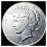 1935 Silver Peace Dollar CHOICE AU