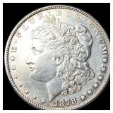 1878 Silver Morgan Dollar CLOSELY UNCIRCULATED