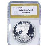 2002-W Silver Eagle PGA Gem Proof