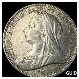 1899 Great Britain Silver 1 Florin