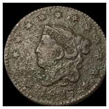 1847 Braided Hair Large Cent HIGH GRADE