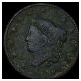 1827 Coronet Head Large Cent NICELY CIRCULATED