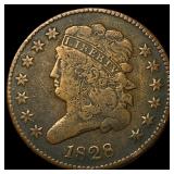 1828 Classic Head Half Cent NICELY CIRCULATED