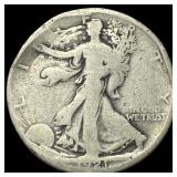 1921 Walking Liberty Half Dollar NICELY CIRCULATED