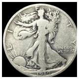 1919-D Silver Walking Liberty Half Dollar LIGHTLY