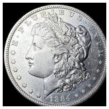 1884 Silver Morgan Dollar CLOSELY UNCIRCULATED
