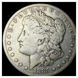 1885-CC Silver Morgan Dollar LIGHTLY CIRCULATED