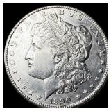 1890-CC Silver Morgan Dollar CLOSELY UNCIRCULATED