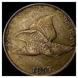 1857 Flying Eagle Cent CLOSELY UNCIRCULATED