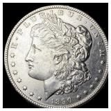 1890-CC Silver Morgan Dollar CLOSELY UNCIRCULATED