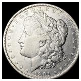 1901 Morgan Silver Dollar NEARLY UNCIRCULATED