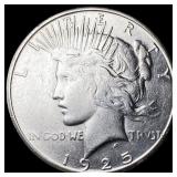 1923-S Silver Peace Dollar CLOSELY UNCIRCULATED