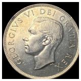 1949 Canada Silver Dollar UNCIRCULATED