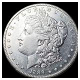 1889 Silver Morgan Dollar CLOSELY UNCIRCULATED
