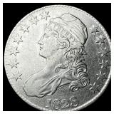 1828 Capped Bust Half Dollar CLOSELY UNCIRCULATED