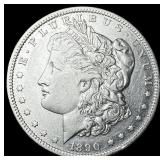 1890-O Silver Morgan Dollar NEARLY UNCIRCULATED