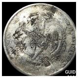 1909-1900 China Kiangnan Dollar(7 Mace2 Candareens