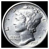 1918 Mercury Dime UNCIRCULATED