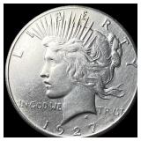 1927 Peace Silver Dollar CLOSELY UNCIRCULATED