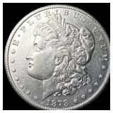1878-S Silver Morgan Dollar CLOSELY UNCIRCULATED