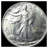 1942 Walking Liberty Half Dollar UNCIRCULATED