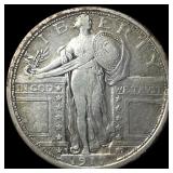 1917-S Silver Standing Liberty Quarter LIGHTLY CIR