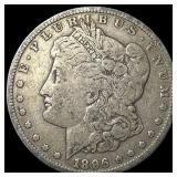 1896-S Silver Morgan Dollar ABOUT UNCIRCULATED