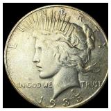 1935-S Silver Peace Dollar NEARLY UNCIRCULATED