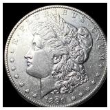1890-CC Silver Morgan Dollar CLOSELY UNCIRCULATED