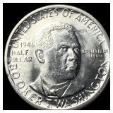 1946 Silver Half Dollar Booker T. Washington CHOIC