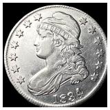 1834 Capped Bust Half Dollar CLOSELY UNCIRCULATED
