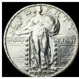 1930-S Silver Standing Liberty Quarter CHOICE AU