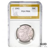1942 Walking Liberty Half Dollar PGA PR66