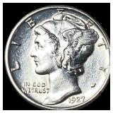1927 Mercury Dime CHOICE BU