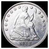 1858 Silver Half Dime UNCIRCULATED
