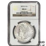 1879-O Morgan Silver Dollar NGC MS63