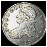 1832 Capped Bust Half Dollar NEARLY UNCIRCULATED
