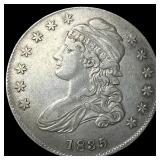 1835 Capped Bust Half Dollar CLOSELY UNCIRCULATED