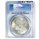 1883-O Morgan Silver Dollar PCGS MS63