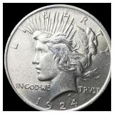1924 Silver Peace Dollar UNCIRCULATED